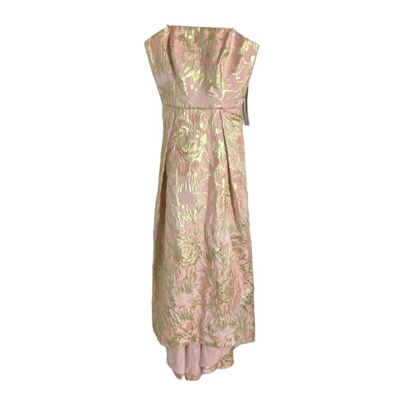 NWT Kay Unger Womens Bella High-Low Gown, Pink 8 - Picture 3 of 10